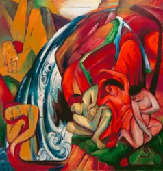 La cascata (Donne sotto una cascata)